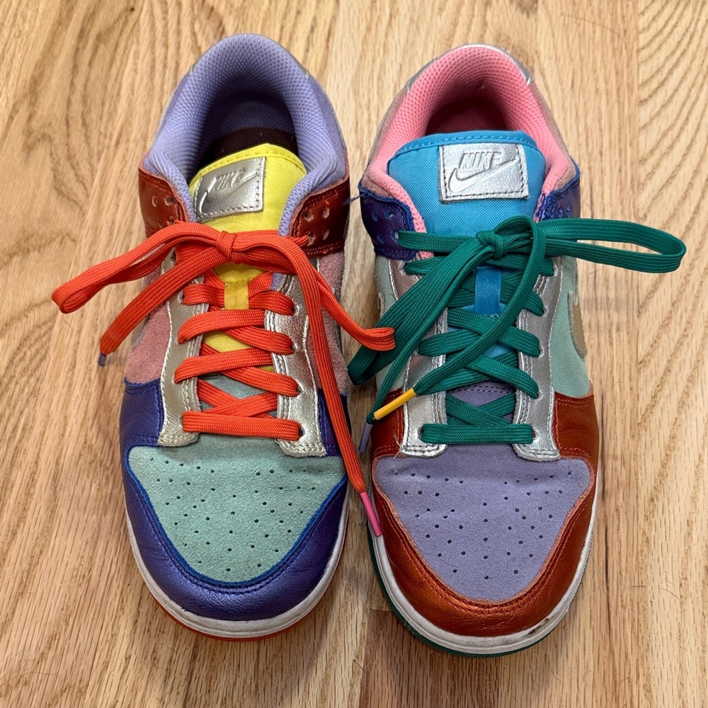 Nike Women's Dunk Low Sunset Pulse, Sz 9 - Picture 3 of 6
